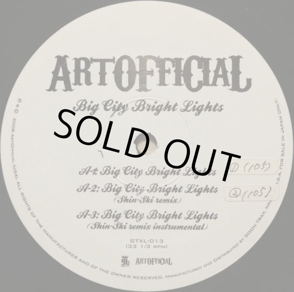 画像2: ARTOFFICIAL / BIG CITY BRIGHT LIGHTS (2)