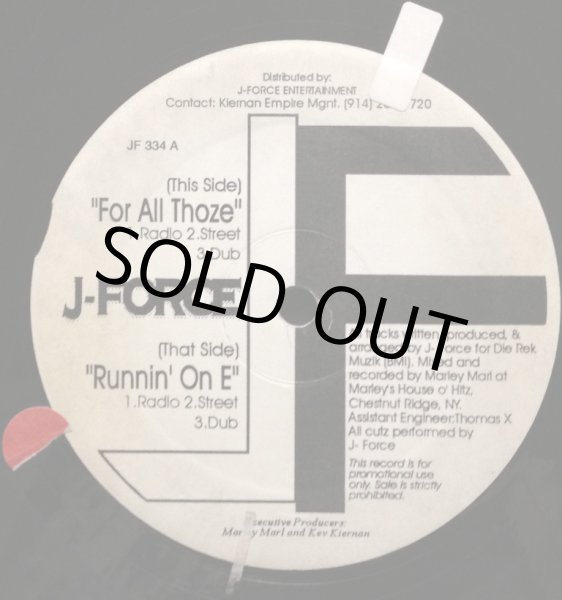 画像2: J-FORCE / FOR ALL THOZE (1) (2)
