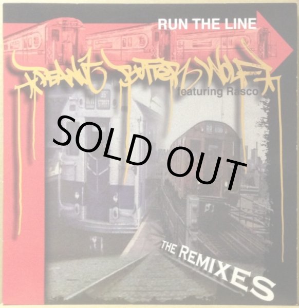 画像1: PEANUT BUTTER WOLF / RUN THE LINE -THE REMIXES- (1)