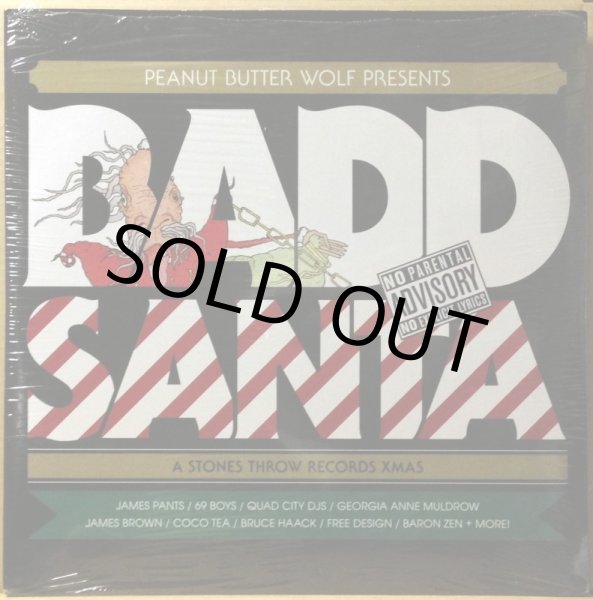 画像1: V.A. / PEANUT BUTTER WOLF PRESENTS BADD SANTA (1)