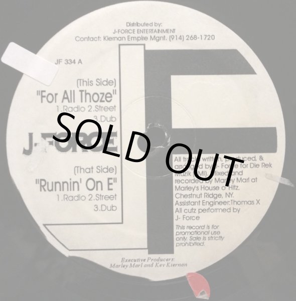 画像2: J-FORCE / FOR ALL THOZE (2) (2)