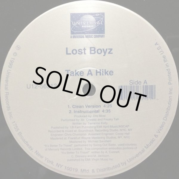 画像1: LOST BOYZ / TAKE A HIKE (1)