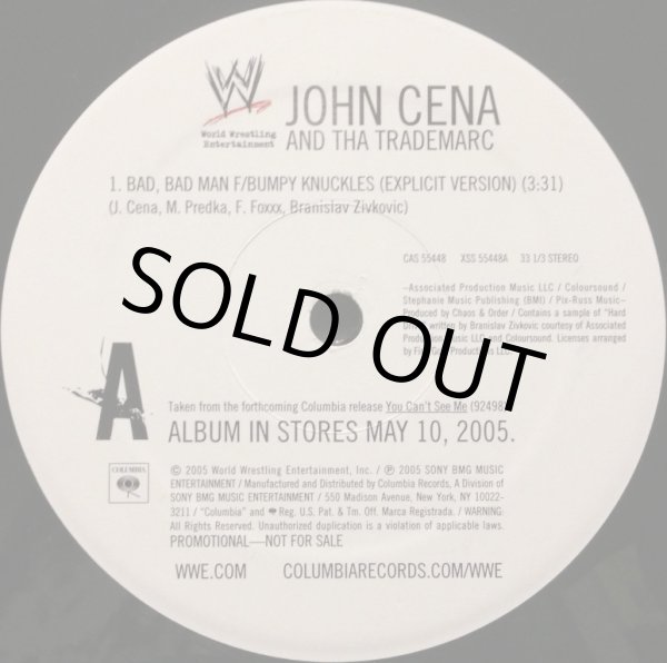 画像1: JOHN CENA & THA TRADEMARC / BAD, BAD MAN (1)