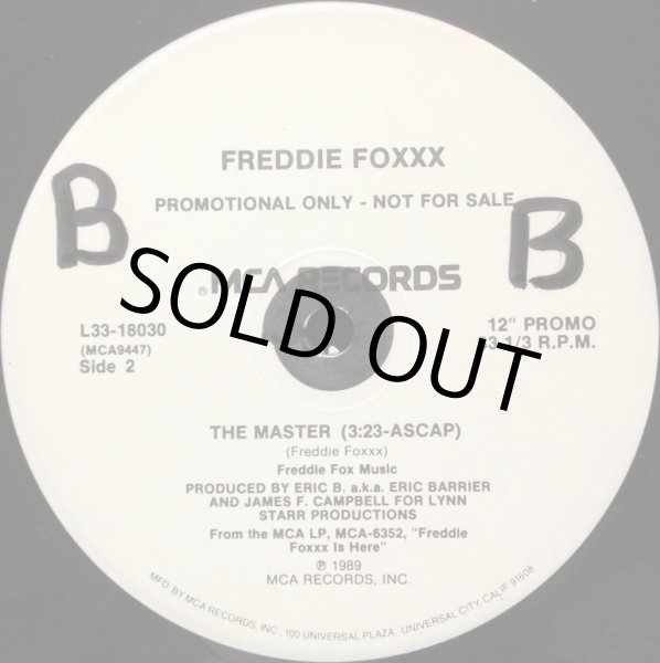 画像2: FREDDIE FOXXX / THE MASTER (2)