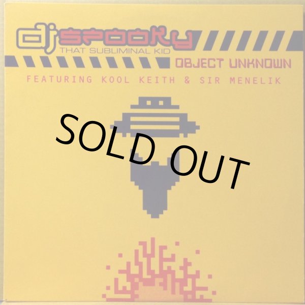 画像1: DJ SPOOKY THAT SUBLIMINAL KID / OBJECT UNKNOWN (1)