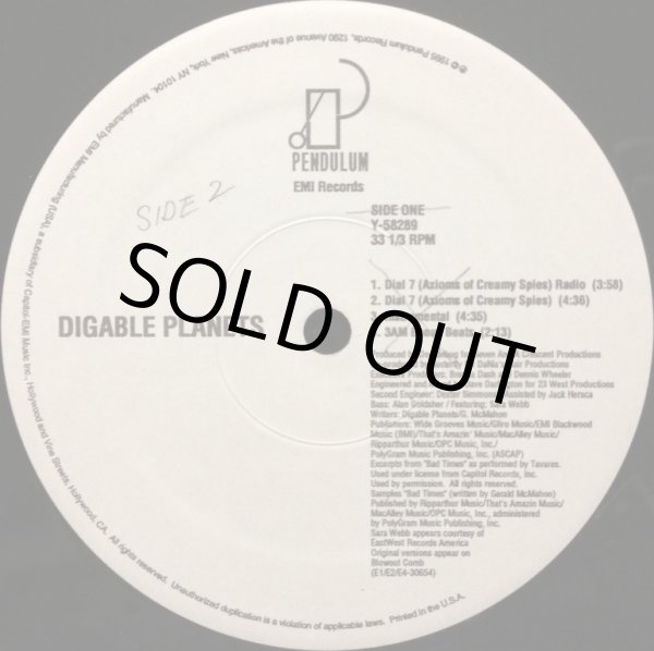 画像2: DIGABLE PLANETS / DIAL 7 (AXIOMS OF CREAMY SPIES) (2)