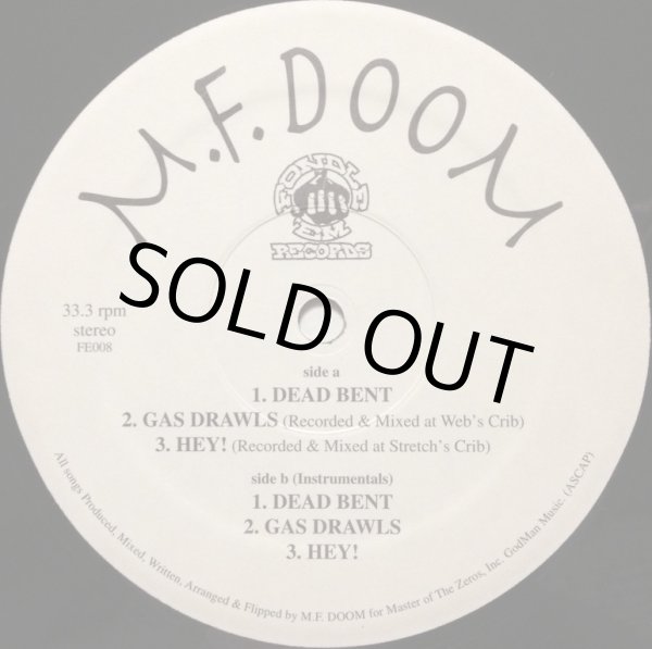 画像1: M.F. DOOM / DEAD BENT (1)