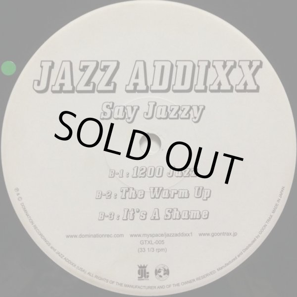 画像3: JAZZ ADDIXX / SAY JAZZY (3)