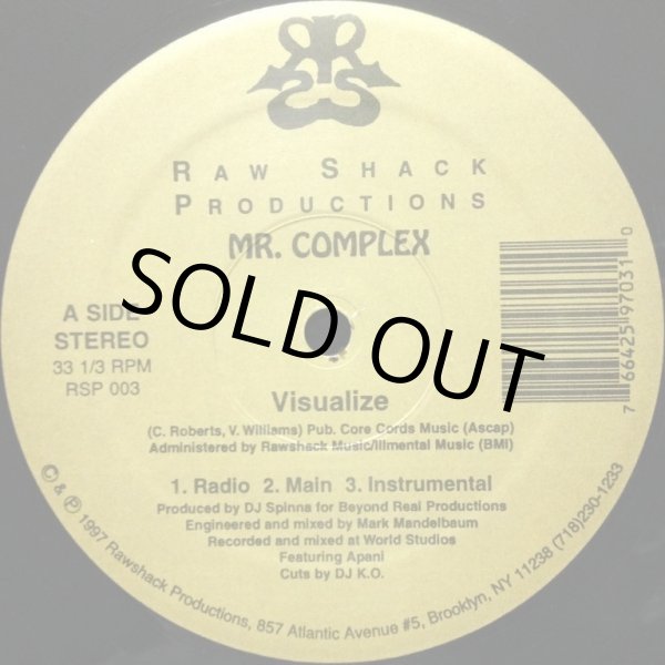 画像1: MR. COMPLEX / VISUALIZE (1)