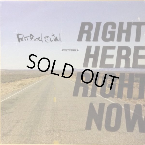 画像1: FATBOY SLIM / RIGHT HERE, RIGHT NOW (1)