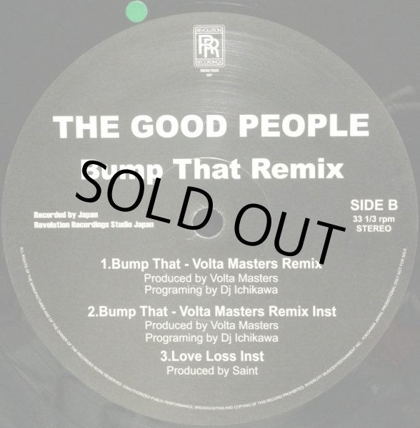 画像3: GOOD PEOPLE, THE / BUMP THAT (3)