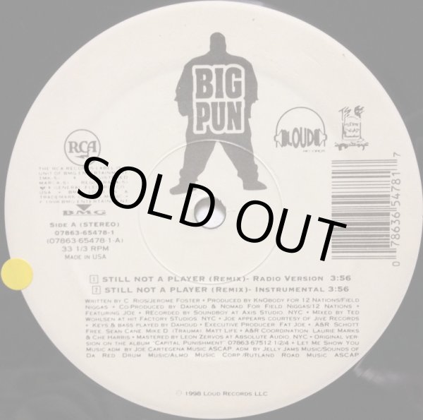 画像2: BIG PUNISHER / STILL NOT A PLAYER (2)