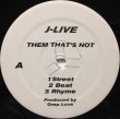 画像1: J-LIVE / THEM THAT'S NOT (RE) (1)
