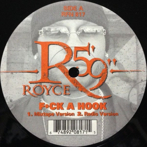 画像1: ROYCE DA 5'9" / F*CK A HOOK (1)