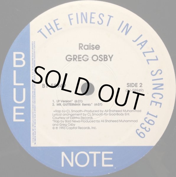 画像2: GREG OSBY / RAISE (2)