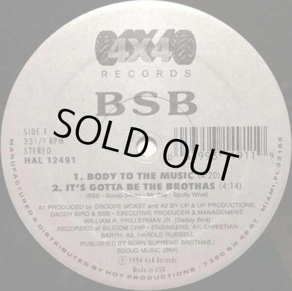 画像1: BSB / BODY TO THE MUSIC (RE) (1)