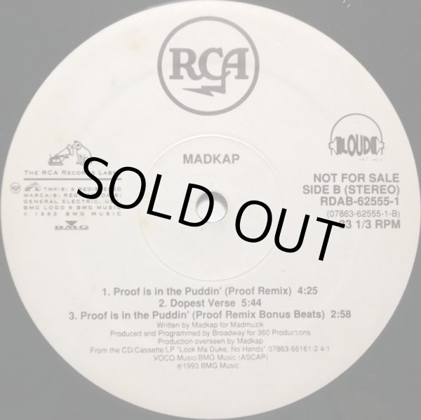 画像3: MADKAP / PROOF IS IN THE PUDDIN' -PROMO- (3)