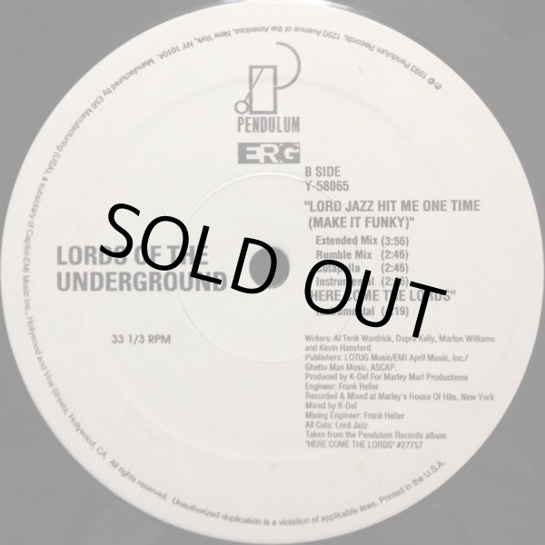 画像2: LORDS OF THE UNDERGROUND / HERE COME THE LORDS (2)