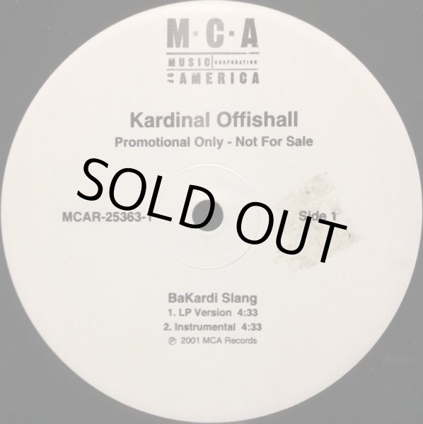 画像2: KARDINAL OFFISHALL / BAKARDI SLANG (2)