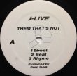 画像2: J-LIVE / THEM THAT'S NOT (RE) (2)