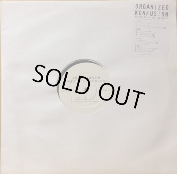 画像1: ORGANIZED KONFUSION / STRESS : THE EXTINCTION AGENDA (RE) (1)