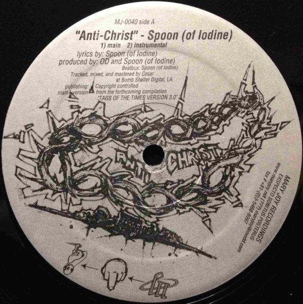 画像1: SPOON (OF IODINE) / ANTI-CHRIST (1)