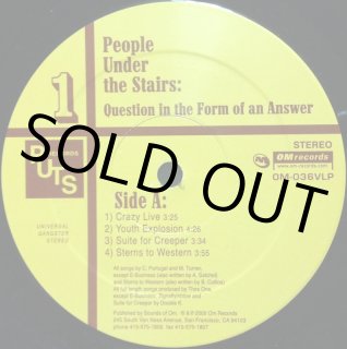 PEOPLE UNDER THE STAIRS / JAPPY JAP