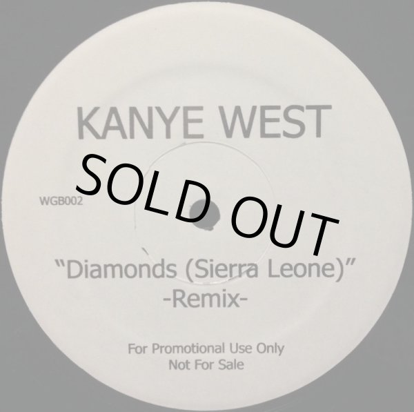 画像1: KANYE WEST / DIAMONDS (SIERRA LEONE) -REMIX- (1)