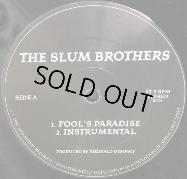 画像1: SLUM BROTHERS, THE / FOOL'S PARADISE (RE) (1)