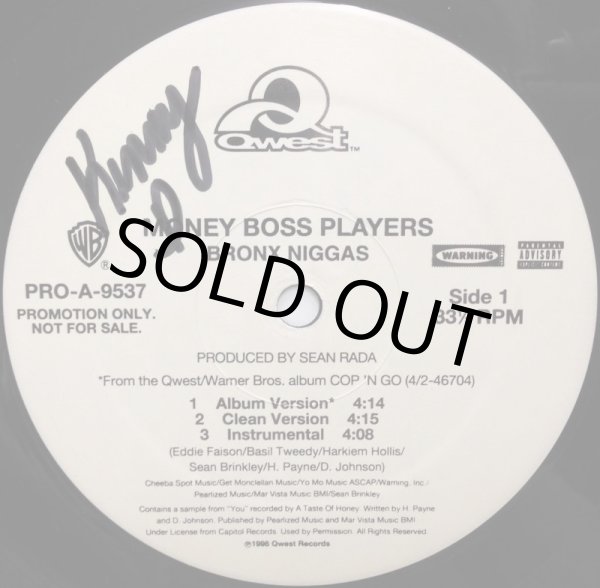 画像2: MONEY BOSS PLAYERS / BRONX NIGGAS (2)