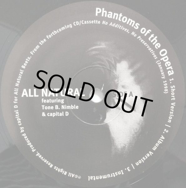画像1: ALL NATURAL / PHANTOMS OF THE OPERA (1)