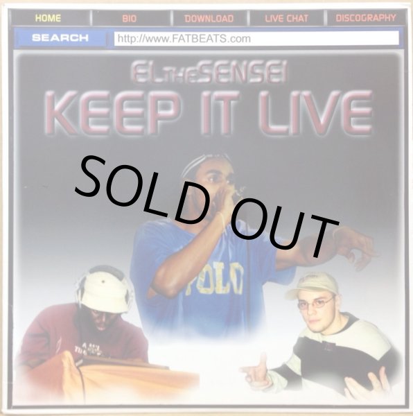 画像1: EL THE SENSEI / KEEP IT LIVE (1)