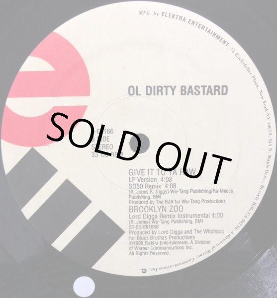 画像2: OL' DIRTY BASTARD / BROOKLYN ZOO (2)