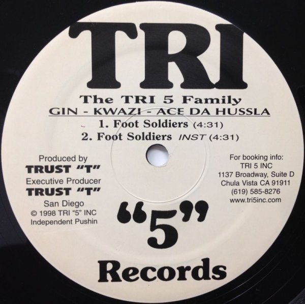 画像1: TRI 5 FAMILY, THE / FOOT SOLDIERS (1)