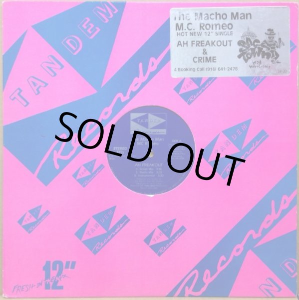 画像1: MACHO MAN M.C. ROMEO, THE / AH FREAKOUT (1)