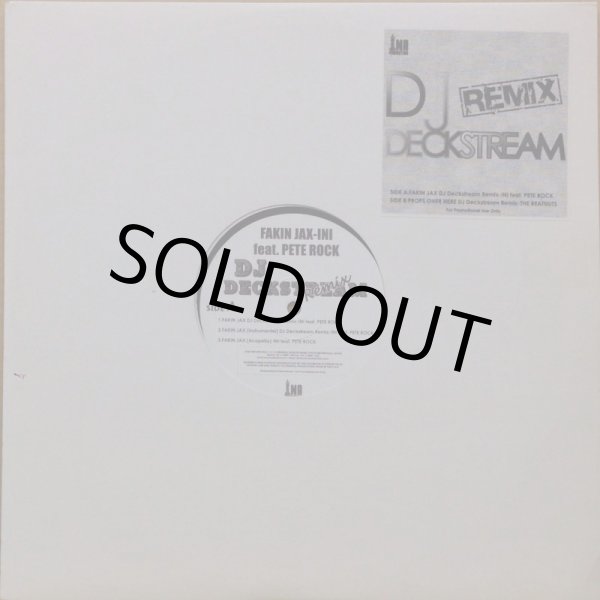 画像1: INI / FAKIN JAX (DJ DECKSTREAM REMIX) (1)