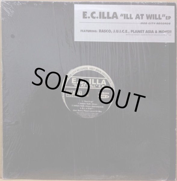 画像1: E.C. ILLA / "ILL AT WILL" E.P. (1)