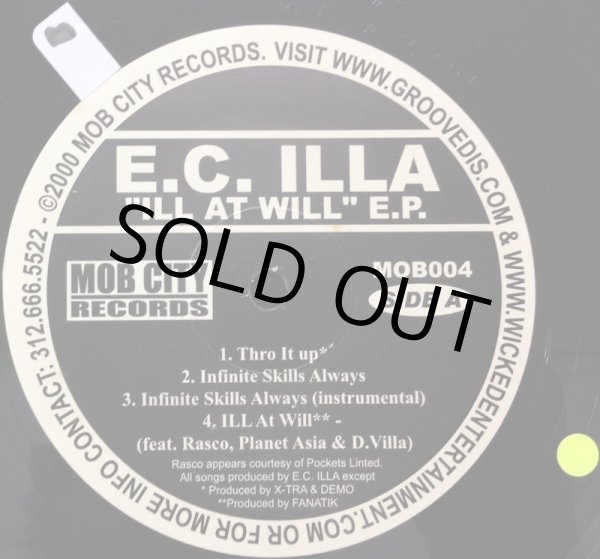 画像2: E.C. ILLA / "ILL AT WILL" E.P. (2)