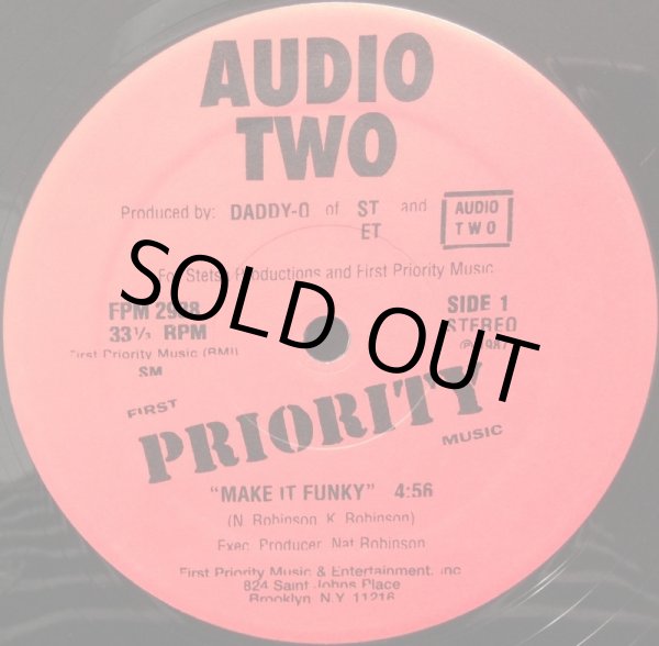 画像1: AUDIO TWO / MAKE IT FUNKY (RE) (1)
