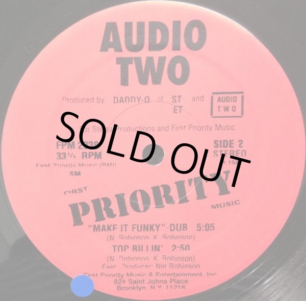 画像2: AUDIO TWO / MAKE IT FUNKY (RE) (2)