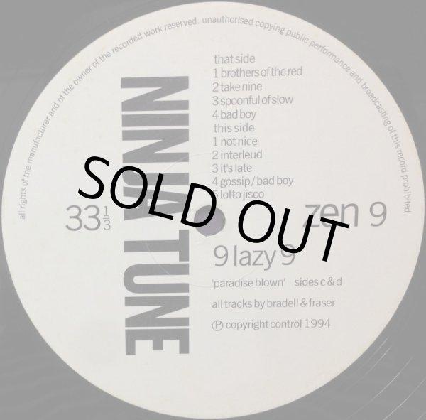 画像2: 9 LAZY 9 / PARADISE BLOWN (2)