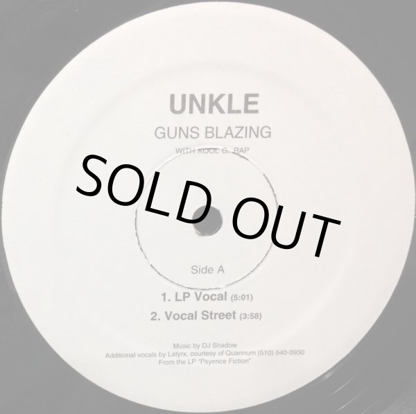 画像1: UNKLE / GUNS BLAZING (1)
