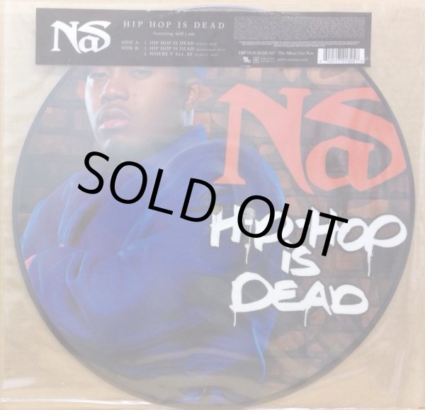 画像1: NAS / HIP HOP IS DEAD (PICTURE DISC) (1)