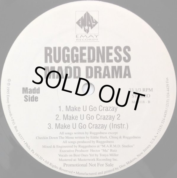 画像2: RUGGEDNESS MADD DRAMA / BEST ONES YET (2)