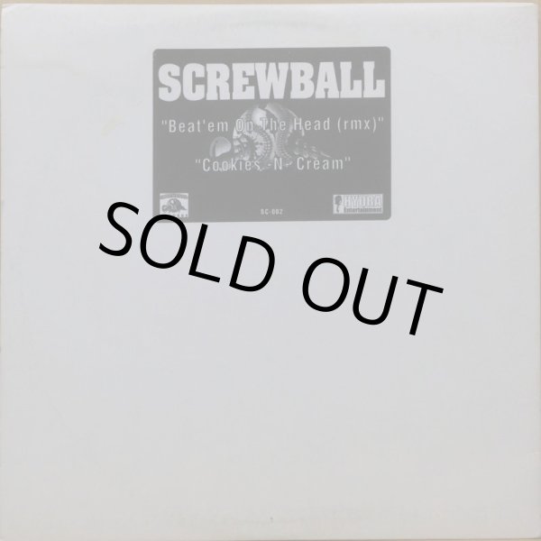画像1: SCREWBALL / BEAT'EM ON THE HEAD (RMX) (1)