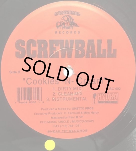 画像2: SCREWBALL / BEAT'EM ON THE HEAD (RMX) (2)