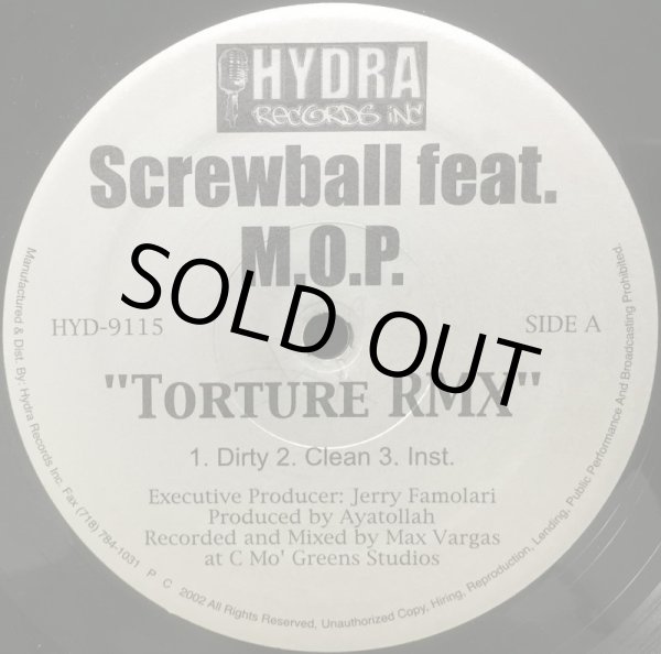 画像1: SCREWBALL / TORTURE RMX (1)