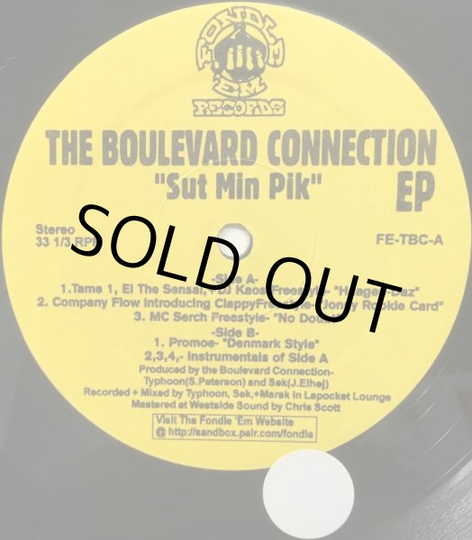 画像2: BOULEVARD CONNECTION, THE / SUT MIN PIK EP (2)
