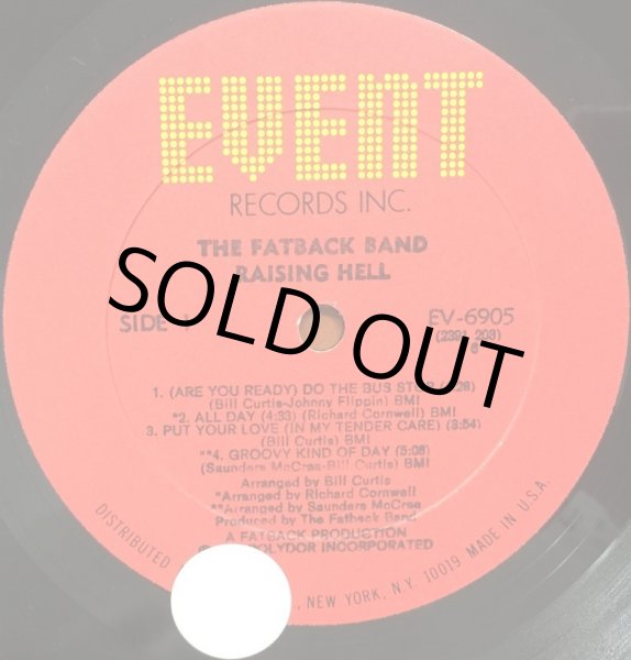 画像2: FATBACK BAND, THE / RAISING HELL (2)