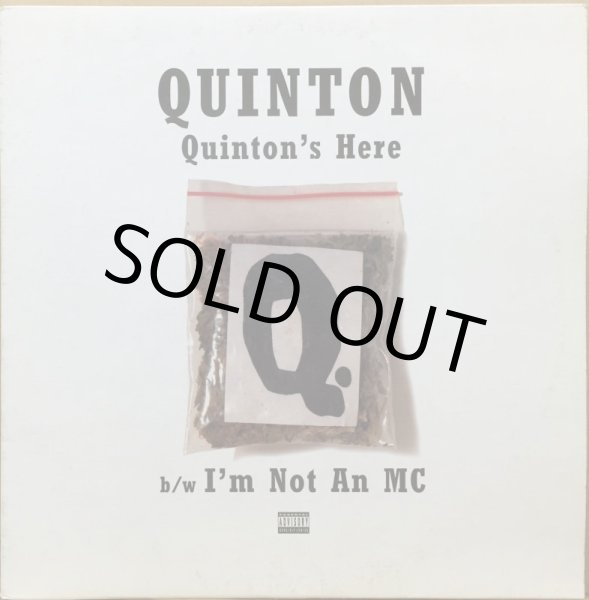 画像1: QUINTON / QUINTON'S HERE (1)
